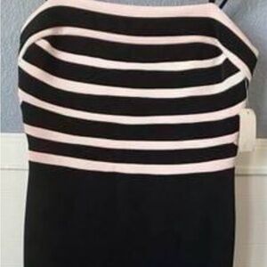 ISO Susan Roselli for Vijack Striped Dress